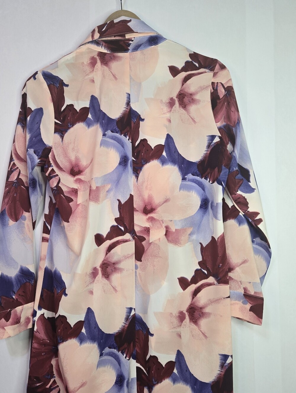 G.I.L.I. Size XXS (Fits XS) Petite open front feminine floral kimono/duster NWT - Picture 10 of 14